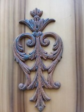 timber carved overlay mould large
