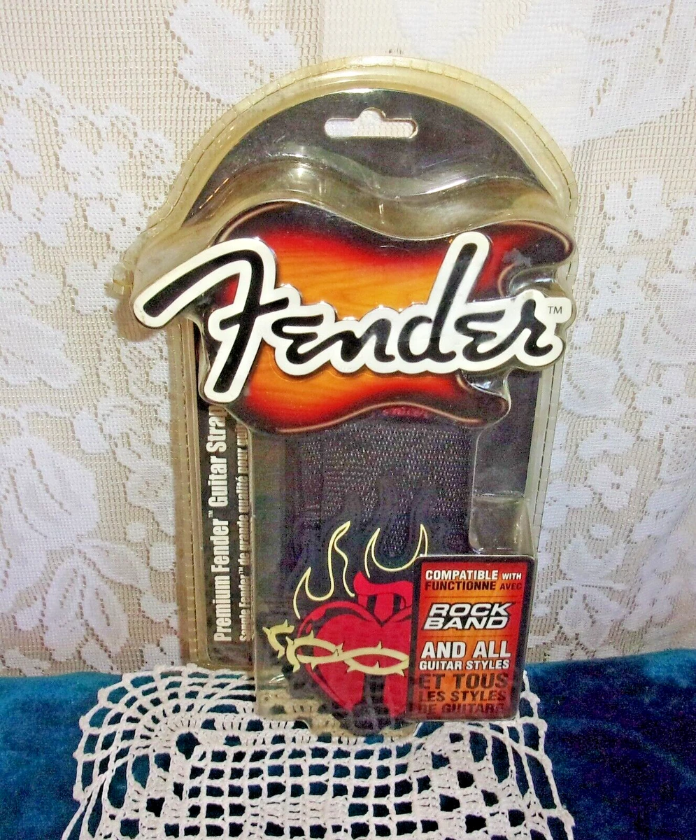Fender Premium Rock Band Guitar Strap Compatible All Styles In