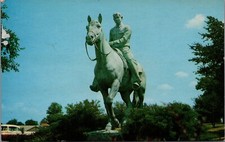 1960s Brigham Young BYU Monument Salt Lake City Ut Vintage Postcard, Photo #2755