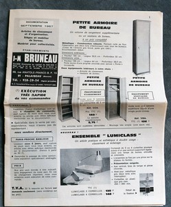 Catalogue Illustre Bruneau Sept 1967 Mobilier De Bureau Sieges Lampes Pendules Ebay Catalogue Illustre Bruneau Sept 1967 Mobilier De Bureau Sieges Lampes Pendules Ebay