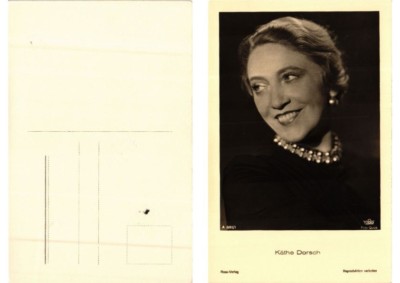 CPA AK Kathe Dorsch. Ross Verlag foto A 3261/1 FILM STAR (559995)