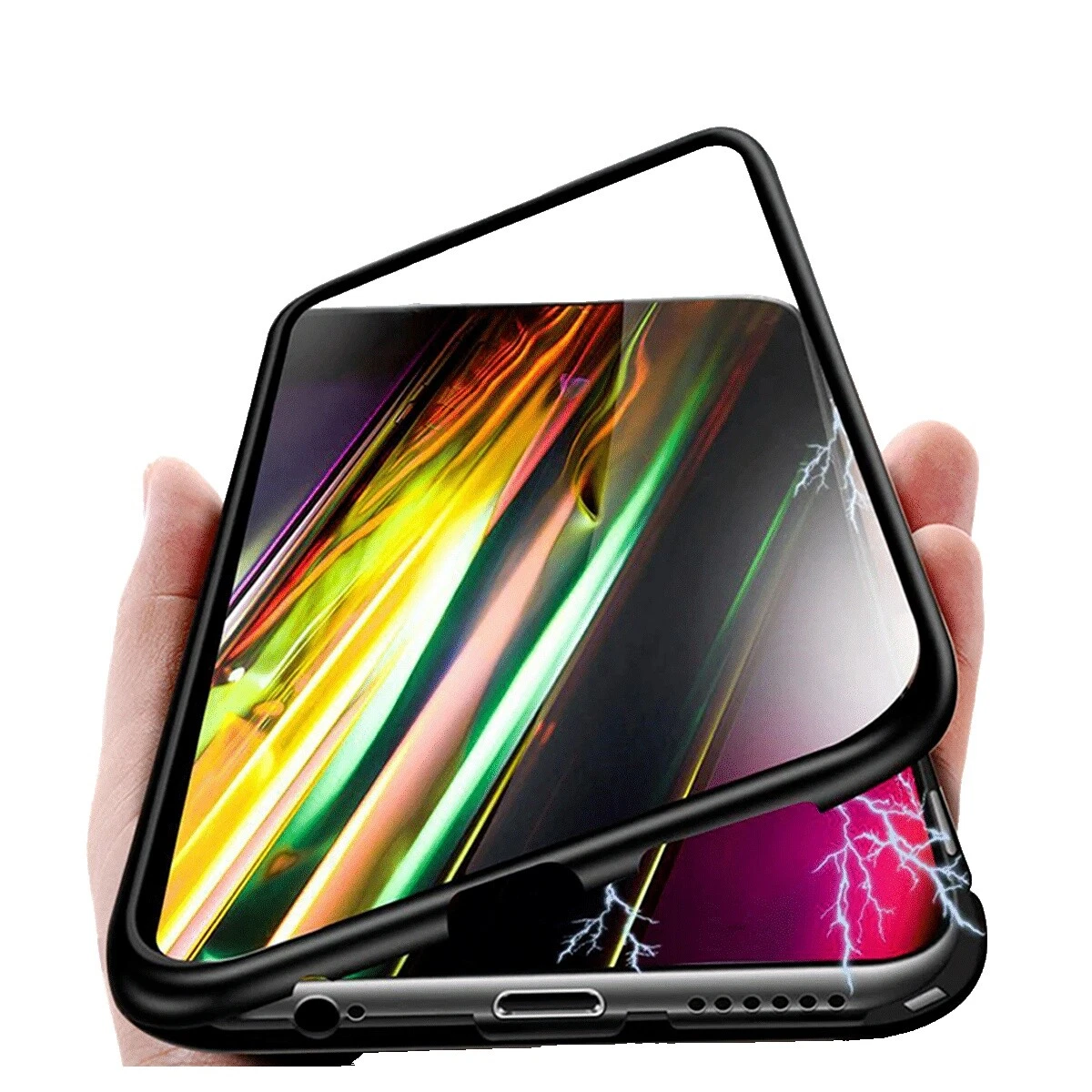 Metallic Cell Phone Bumpers for Apple iPhone 7 Plus