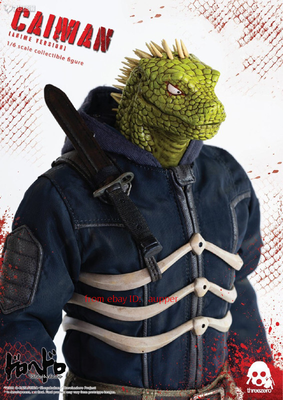 Threezero 3a Figzero Series Dorohedoro Caiman Anime Ver. 1/6