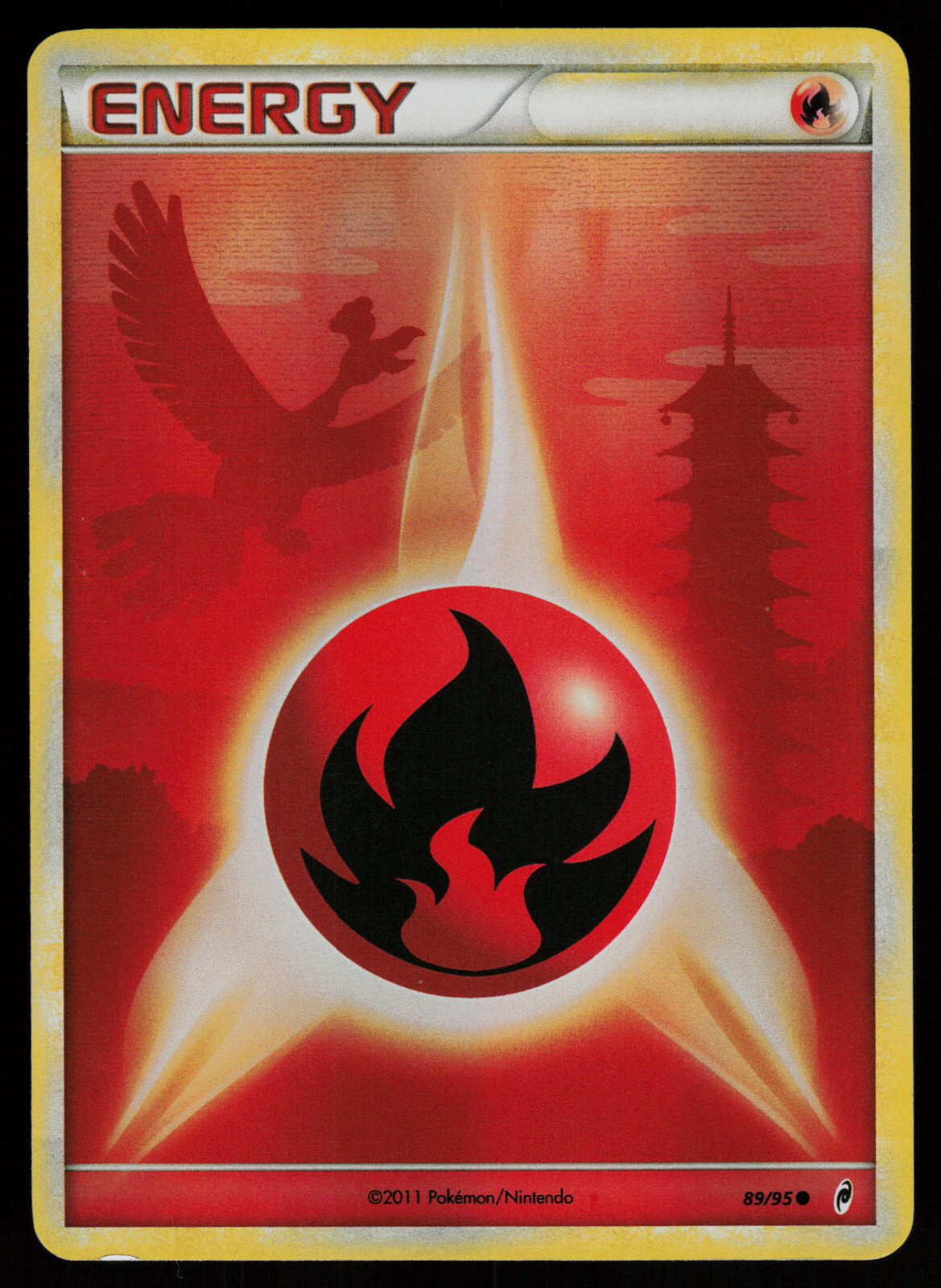 Fire Energy - 89/95 - Pokemon Card Call of Legends Reverse Holo - LP