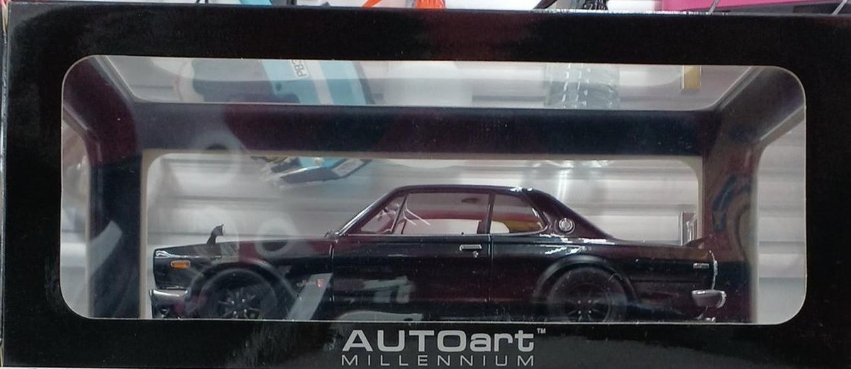 1/18 Nissan Skyline GT-R (KPGC10) Tuned ver. Black AUTOart 1/18 Nissan Skyline GT-R (KPGC10) Tuned ver. Black AUTOart