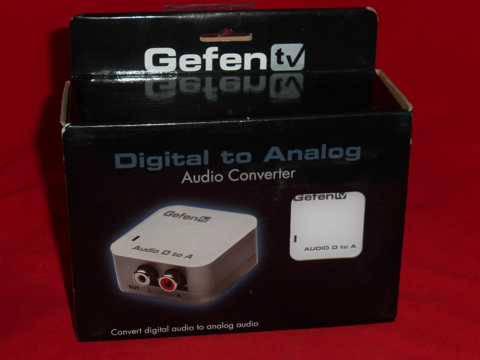 Gefen TV (GTVDIGAUD2AAUDCO) Digital Audio to Analog Audio Adapter
