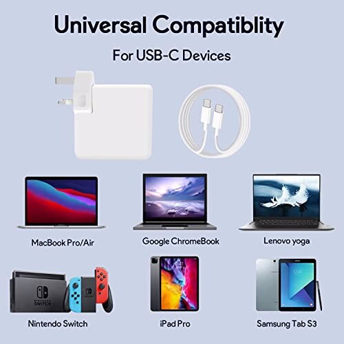 MacBook Pro Charger USB C cable108W Power Supply Adapter Compatible eBay
