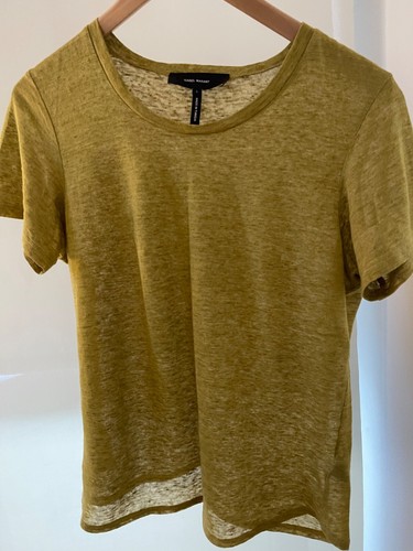 ISABEL MARANT High End Line LINEN TEE T 