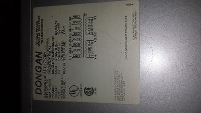 Conceptronic Dongan 85-6-1717SH Transformer Conceptronic reflow oven