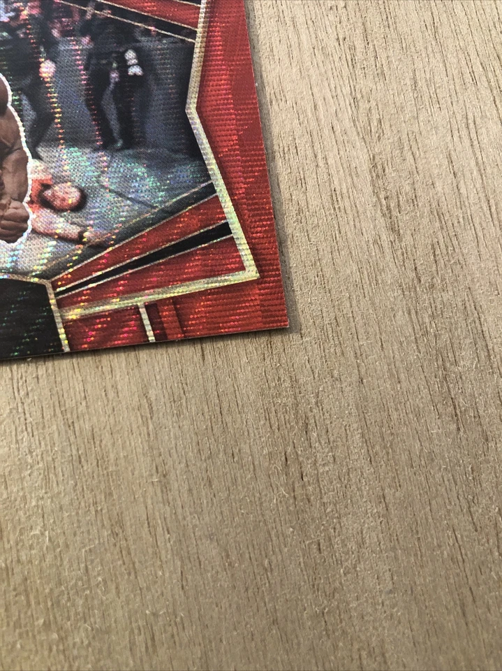 BIG E 2023 Panini Select WWE RED PRIZM Snapshots #20 - Image 4 of 4