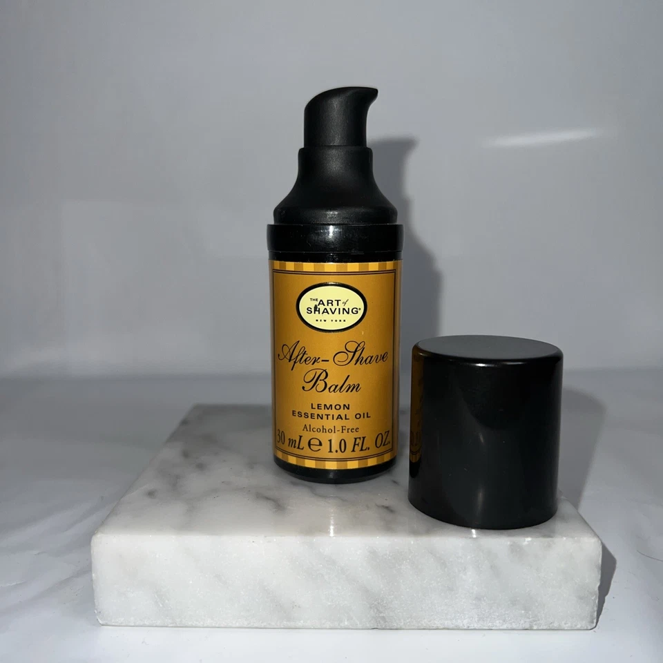 Bálsamo para después del afeitado The Art of Shaving aceite hidratante perfumado con limón tamaño de viaje Foto 4 de 4