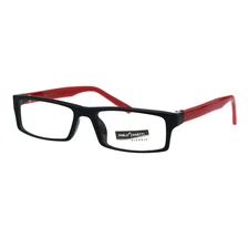 Fashion Clear Lens Glasses Small Rectangular Frame Eyeglasses Unisex