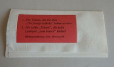 Kuriosität Taschentuch zum Film "Die feurige Isabella" 1955 (65232)