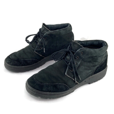 Mens UGG Black Suede Chukka Boots Used Size 9 Ugg Mens 9 Black Chukka Suede Ankle Boots | eBay main image 2
