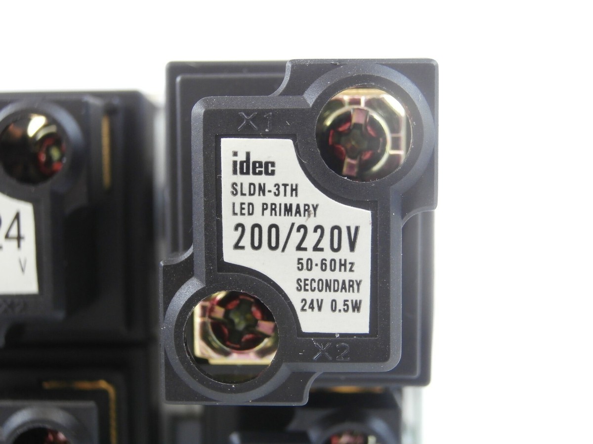 idec SLDN-3TH LED PRIMARY 200/220V 12個 idec SLDN-3TH LED PRIMARY 200/220V 12個