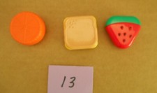 Leap Frog Shape Sharing Picnic Basket Replacement Sandwich Orange Watermelon P13