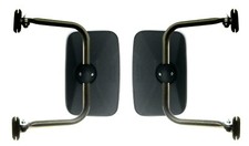 2x Außenspiegel 255x165 E20 und Spiegelhalter für DEUTZ FAHR AGROLUX SAME TIGER