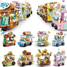 Food Street View Building Block Set, 8 Snack ...