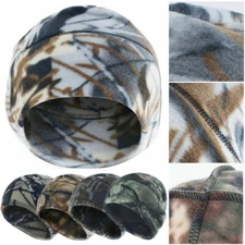 Winter Cold Weather Warm Beanie Hat Fleece Tactical Skull Cap for Men Women