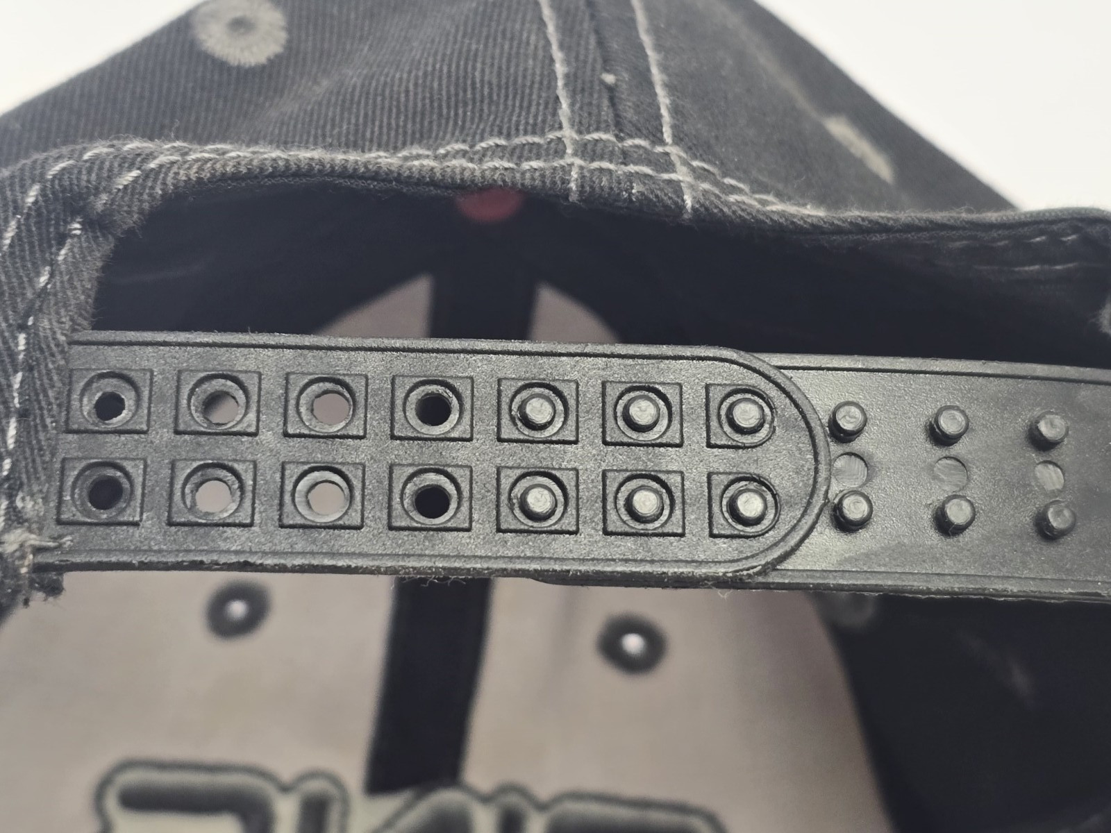 Ping Red Black Adjustable Baseball Hat Golf Men's… - image 8