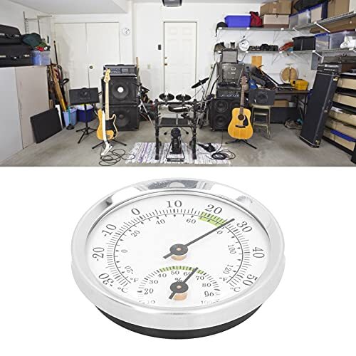Zeigerthermometer, Zifferblatt Typ Innenthermometer Hygrometer Zeiger Typ Mini - Bild 6 von 7
