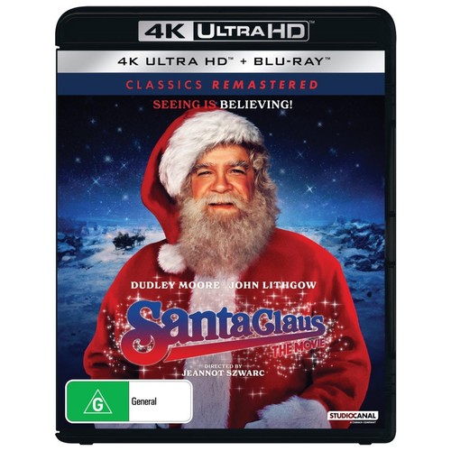 Santa Claus: The Movie 4K Ultra HD | Dudley Moore | Region Free