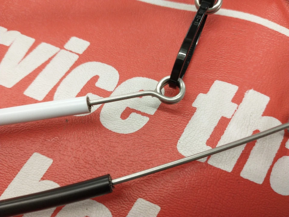 Juego de cables de control de calefacción AMC Rambler Classic Marlin Ambassador 1965-66 (sin CA) Foto 3 de 4