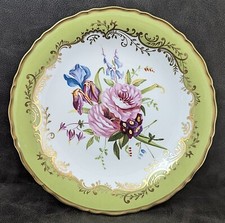 Coalport Bone China "Roses, Bluebells and Iris" Decorative plate Edition No. 771