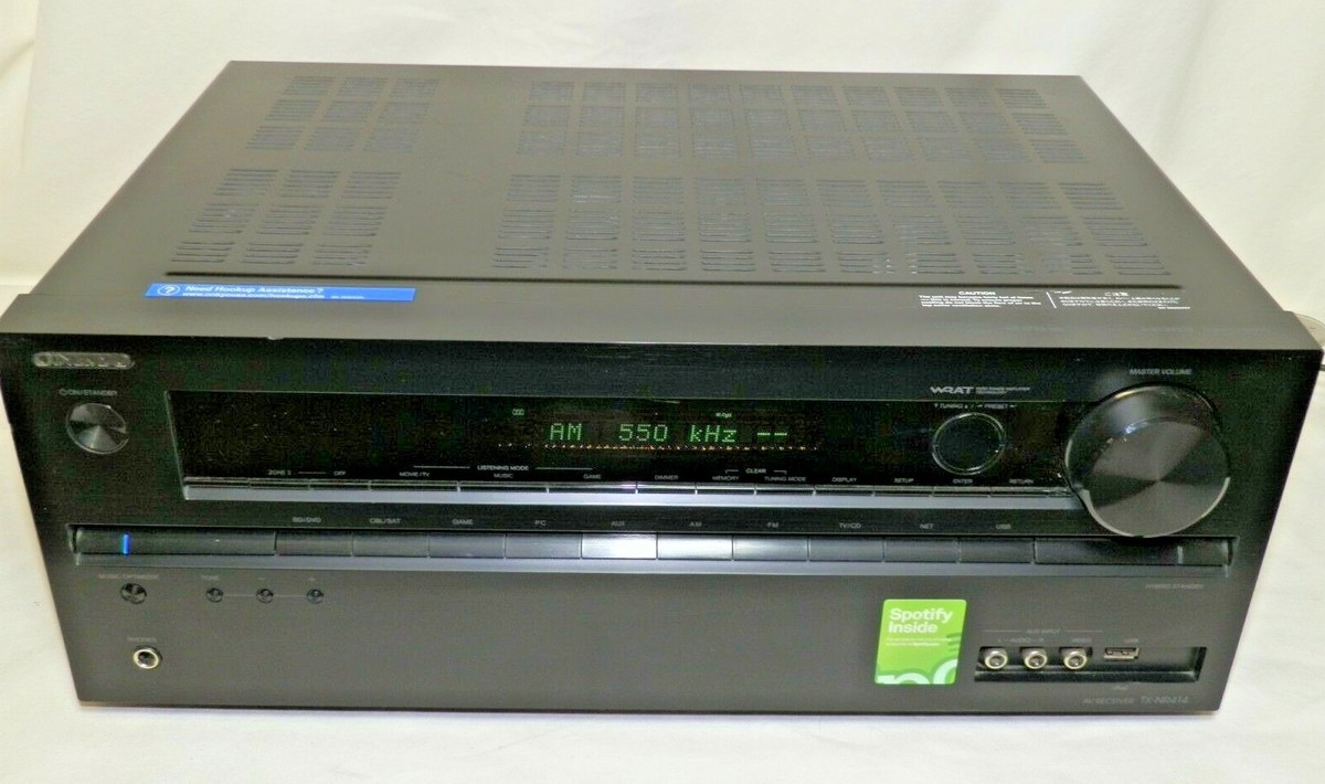 Onkyo TX-NR414 5.1 AV Stereo Receiver w/Dolby Audio HDMI, Clean