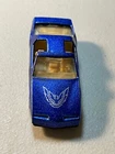 Vintage Hot Wheels 80's Firebird Shiny Blue Flake Gold Wheels Hot Ones Malaysia