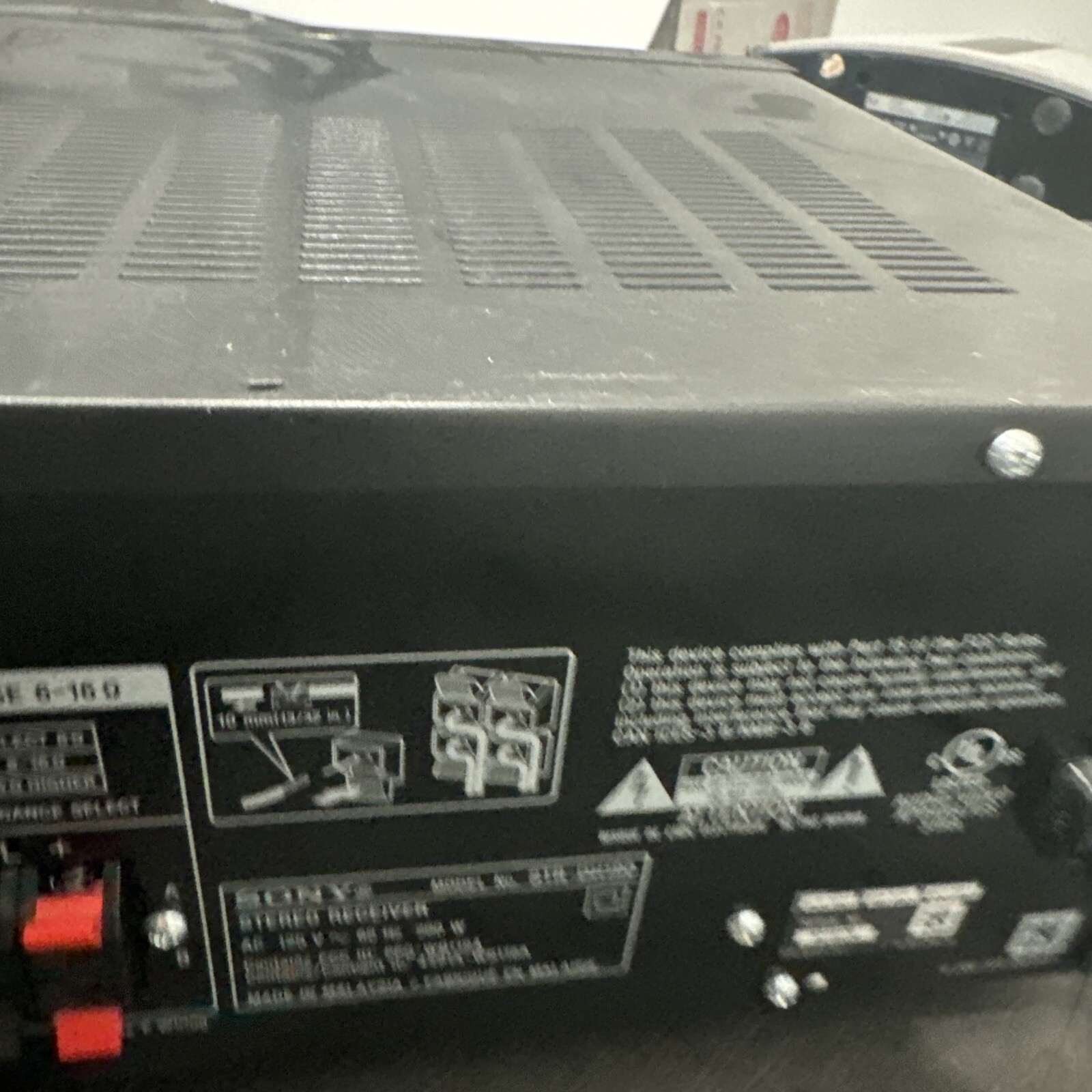 Sony STRDH190 6 Channel Stereo Receiver Black 695975383267 eBay