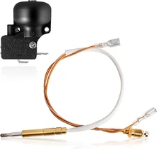 Patio Heater Replacement Parts for Outdoor Heaters, 13.8'' Long Thermocoupler & 