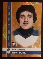 2011 - 2012 ITG Phil Esposito Captain C Gold #63 Hockey Card