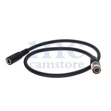 Hirose 4 Pin Male to DC Female Cable for Sound Device ZAXCOM Blackmagic
