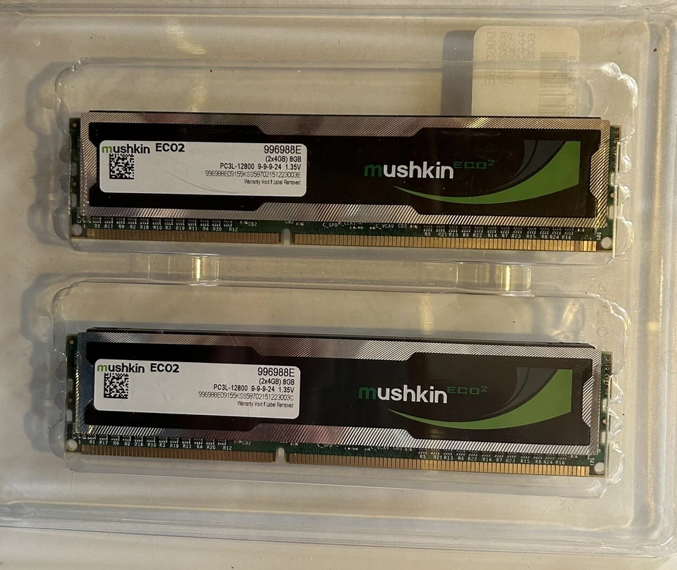 Mushkin ddr3 8gb Ram (4gb x 2) NOS Never Used - Image 4 of 4
