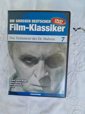Das Testament des Dr. Mabuse Filmklassiker Nr 07 DeAGOSTINI Rudolf Klein-Rogge