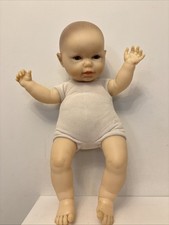 Vintage 70s 80s Berjusa Soft Bodied 20” Doll Spain Sleep Eyes