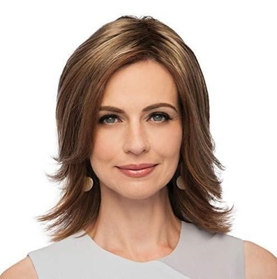 Top Perfect Hair Topper Color GL 29-31 RUSTY AUBURN - Gabor Wigs 10'' Long Clip 