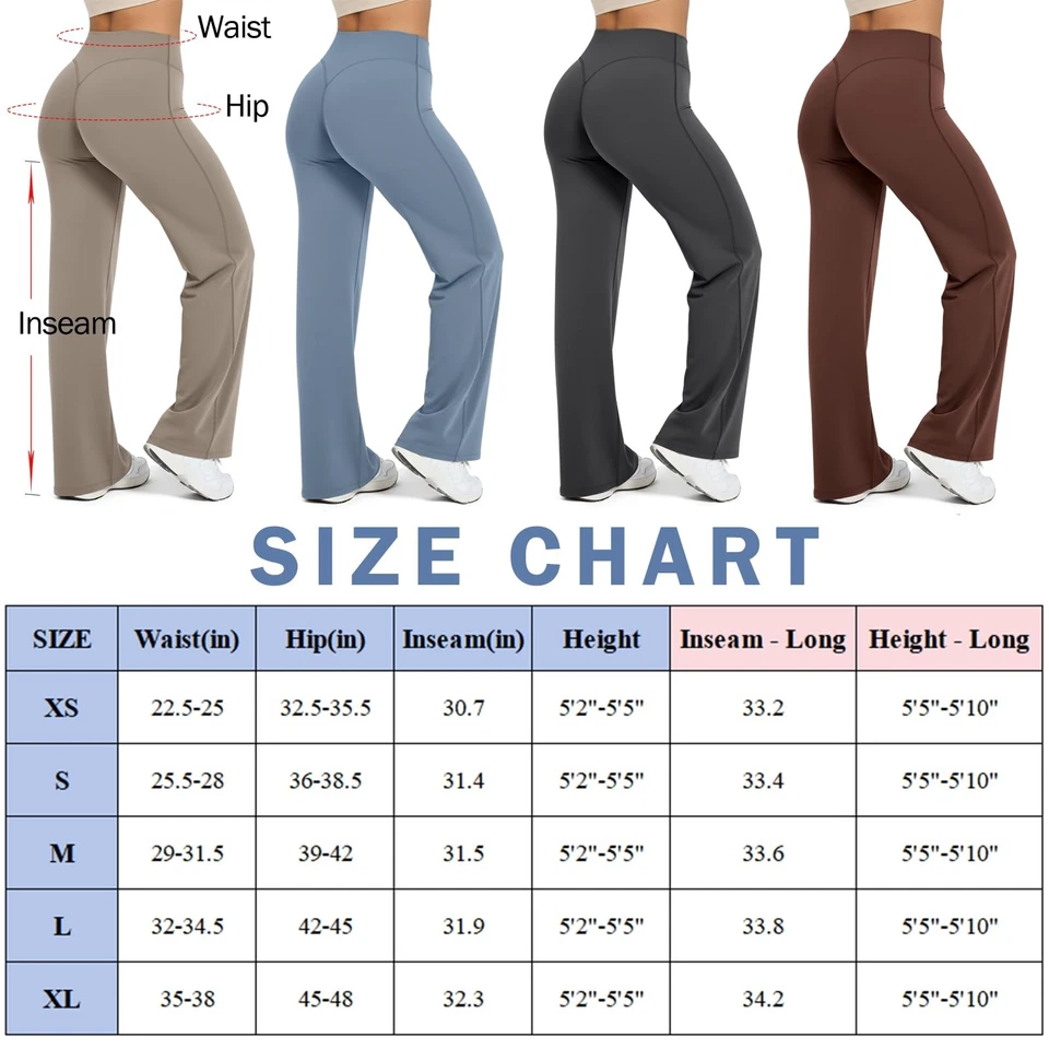 Ladies Wide Leg Pants Woman Yoga Pants Stretch Loose Casual Lounge Sweatpants - Image 2 of 4