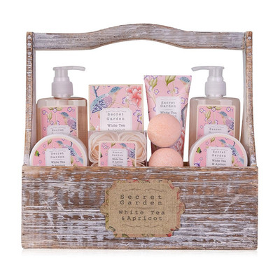 Accentra Geschenkset SECRET GARDEN, 10-Teiliges Geschenkset Für Frauen Mit Dusch