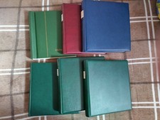 SCHÖNE DDR-SAMMLUNG - 6 LINDNER VORDRUCKALBEN - 1950-1990 - SPITZENWERTE