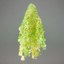 RARE VINTAGE Tord Boontje's Artecnica MIDSUMMER LIGHT Cut Paper Pendant Shade