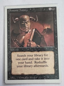 Demonic Tutor | eBay Demonic Tutor | eBay