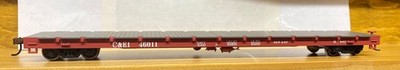 Athearn 60' flatcar Chicago & Eastern Illinois #46011 HO Scale NEW!