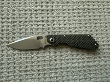 Strider Knives SnG DGG - Dirty Olive Green G10 & Antique Ti  S30V Blade