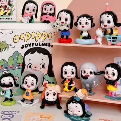 OIPIPPI'S Joyfulness Series Confirmed Blind Box Figure Art Toys Cute Hot Gift