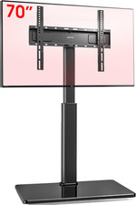 TV Stand TV Floor Stand for 32-70 Inch Tvs,Tilting 12° & Swivelling 60°& Height-