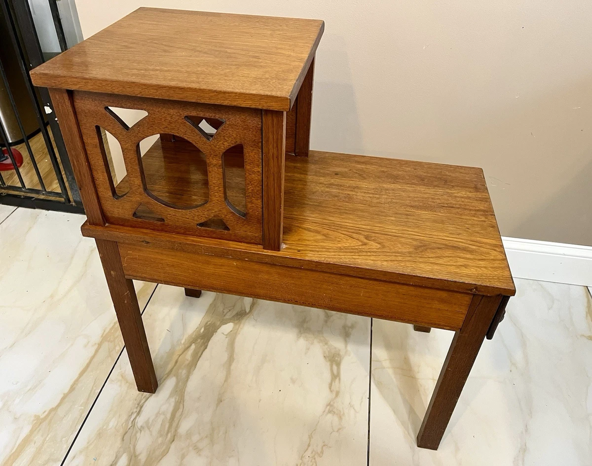 Vintage Step Table In Antique Tables (1950-Now) for sale | eBay