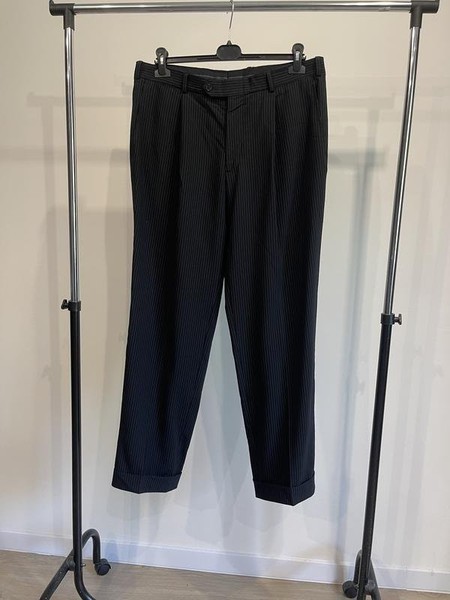 Men Cerruti Trousers Black 36 / XL / 50