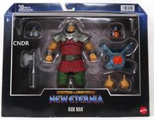 MOTU Heman & The Masters of the Universe Masterverse New Eternia RAM MAN NIB SEE